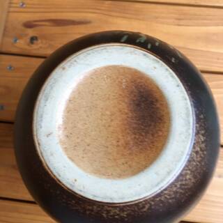 希少 1点もの 蔵出し☆信楽焼☆草木柄 自然・窯変・【陶器・壺・花瓶・