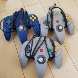 【値下げしました】Nintendo64コントローラ3個
