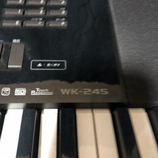 CASIO 電子キーボード　美品　76鍵盤の画像