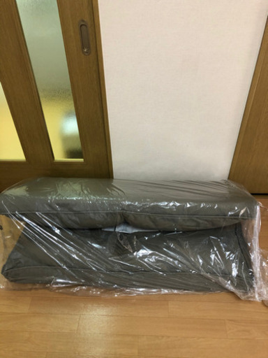 インテリアデザインソファ　ベージュ　未使用