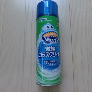 スクラビングバブル ガラス用洗剤 激泡ガラスクリーナー エアゾー...