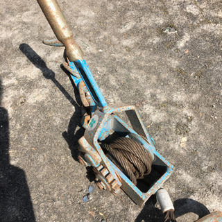 《譲渡完了》荷締機 ガッチャ ハンドウィンチの画像