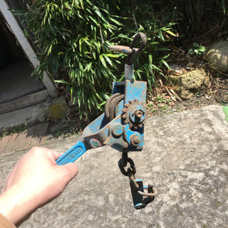 《譲渡完了》荷締機 ガッチャ ハンドウィンチの画像