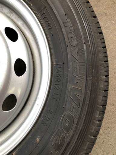 145R12  LT 6PR  普通タイヤ