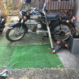 《譲渡完了》スズキ k90 6V馬蹄ライト 部品取り 書付き