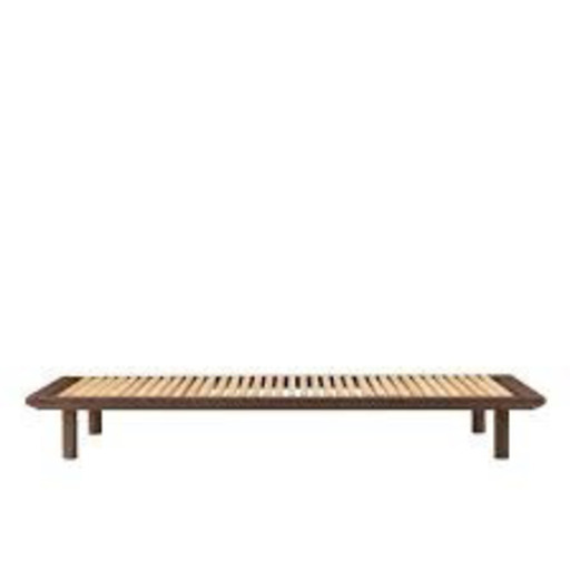 無印　ベッドフレーム&硬めのマットレス