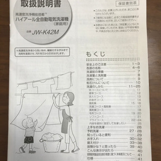 ハイアールJW-K42Mの画像