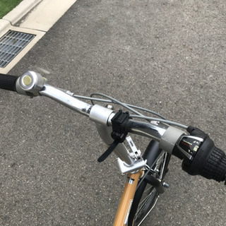 クッション　切り替え6段階付き　折り畳み自転車の画像