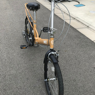 クッション　切り替え6段階付き　折り畳み自転車の画像