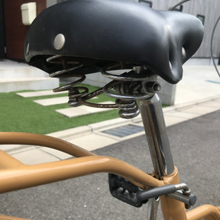 クッション　切り替え6段階付き　折り畳み自転車の画像