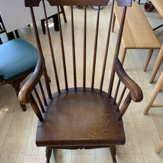 vintage キツツキ 木製ロッキングチェア ブラウン vintage キツツキ 木製ロッキングチェア ブラウン vintage キツツキ