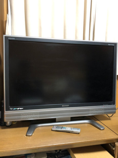 液晶テレビ シャープ アクオス SHARP LC-37EX5 37V型  AQUOS フルハイビジョンテレビ 地上デジタル、BS/110度CSデジタルチューナー内蔵 HDMI×3　2008