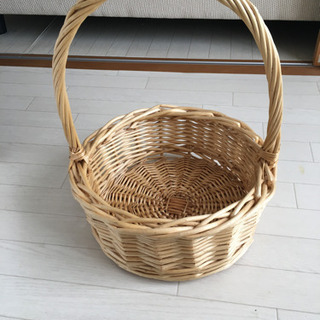 キャンドル&カゴの画像