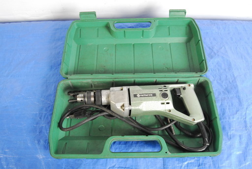 2391 HITACHI 日立工機 12mm 振動ドリル DV12 電動工具 ケース付　エビス
