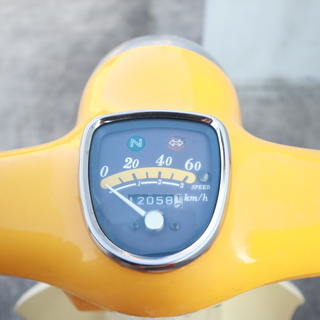 リトルカブ　イエロー　リアBOX付き【走行距離：12,058km】の画像