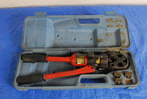 2392 IZUMI 泉精器 手動油圧式工具 9H-2 屋内配線用電線接続工具 ケース付　エビス