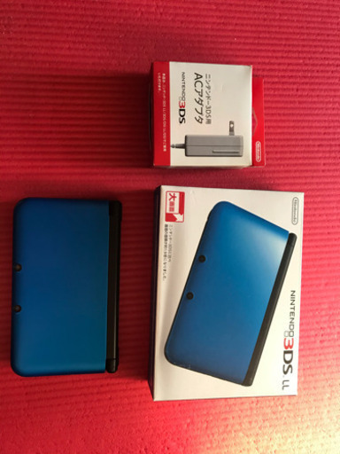 3DS LL【ブルーブラック】どうぶつの森付き