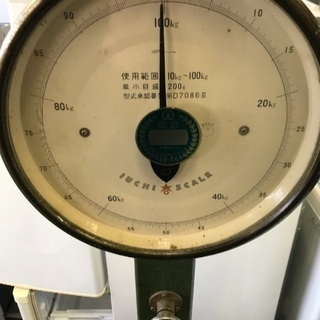 レトロ体重計　イウチスケール IUCHI SCALE イウチスケール 体重計 レトロ ヴィンテージ はかり