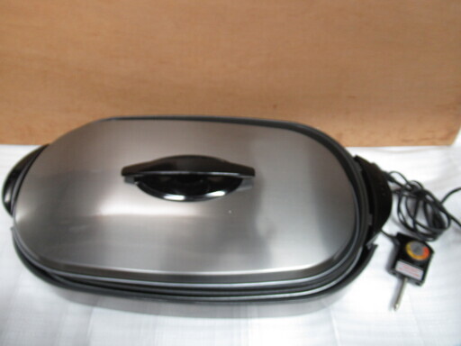 ホットプレート　クックプレート HPS-SW2　ワイドプレート５１ｃｍ　！ステンレスボディ　チタンコート　三洋ブランド　2005年製