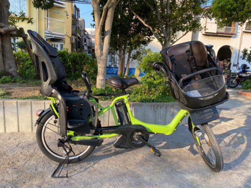 子ども乗せ電動自転車3人乗り★YAMAHA PAS Kiss★➁