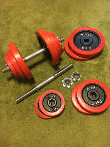 irotec ダンベル 40キログラム