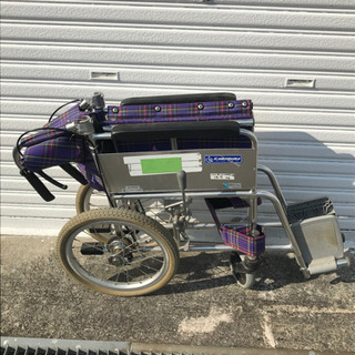 カワムラ 介助用 車椅子 KA302SB 100kg / KAWAMURA 車いす / 介護用品　①の画像