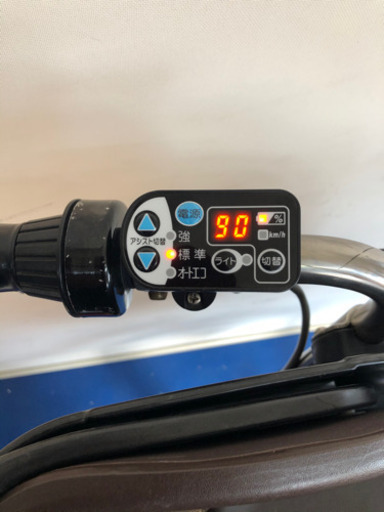 ブリヂストン アンジェリーノ　20インチ 3人乗り 8.9ah 赤　電動自転車　電動アシスト