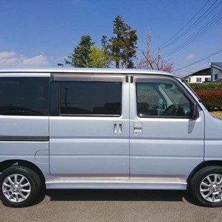 【成約済み】綺麗なバモス 4WD 楽々オートマ/PS/PW 車検2年付 純正エアロ/内外装キレイ/外AWの画像