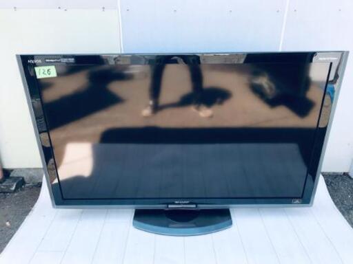 ‼️大型大画面60インチ‼️126番 SHARP AQUOS✨液晶カラーテレビ✨LC-60LX1‼️