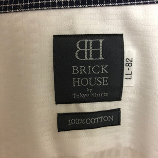 東京シャツ　シャツ工房　ブリックハウス　BRICKHOUSE LL82の画像