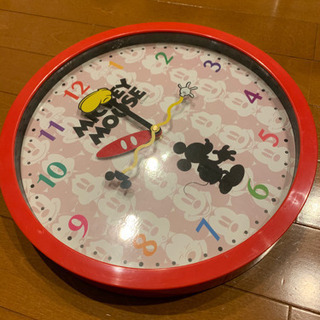 可愛い掛け時計！ミッキーマウス