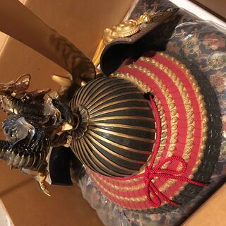 五月兜 甲冑師 瑞鳥作 牡丹獅子 出世獅子兜の画像