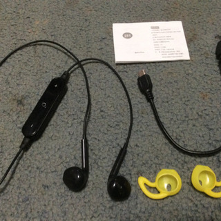 メーカー不明 ワイヤレスイヤホン Bluetooth 4.1 ブ...