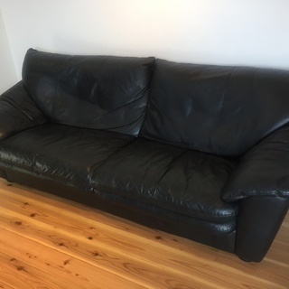 ACTUSアクタス購入30万円 レザーソファ 2.5シーター おまけ付き