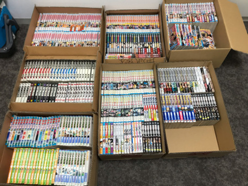 激安！マンガまとめ売り！ワンピース、進撃、僕のヒーロー等々現行マンガもたくさん