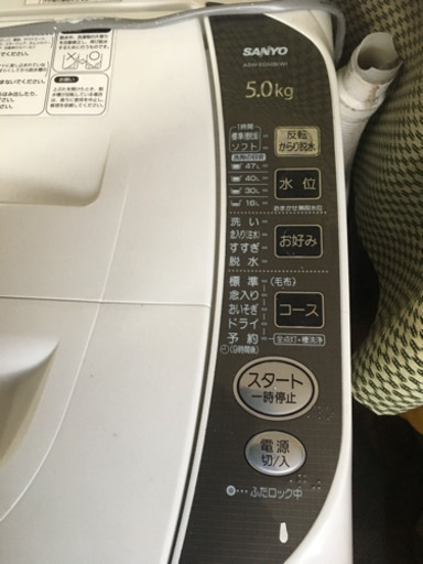 格安現状洗濯機【大学の四年のみ使用】現状渡しお取引中です