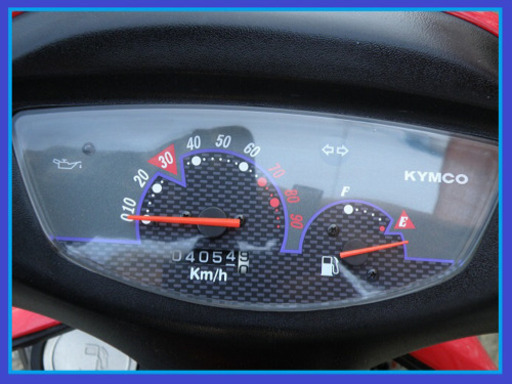 【御成約有難う御座いました】☆Dio?MAX75km!消耗品OK綺麗絶好調キムコス-ナ-50RS-K 消耗品そこそこ残ってて!と ても速くて乗り易いバイクです！