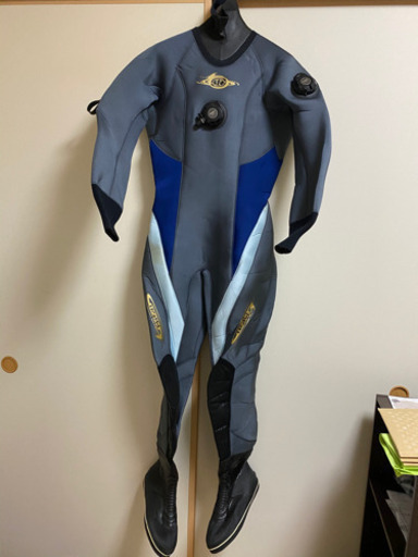 TUSA ドライスーツ メンズ ダイビング