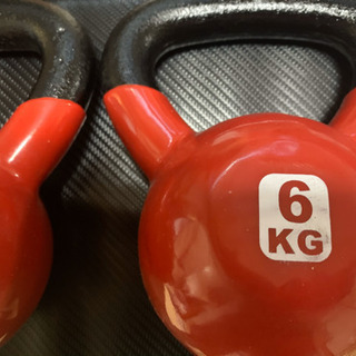 部屋トレに！！ケトルベル6kg 2個セットの画像
