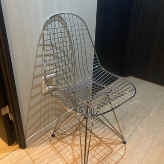 Herman Miller社製　ワイヤーチェア Eames Wire Chair ハーマンミラー ビキニパット付き　定価２０万円シェルチェア vitra