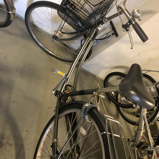 鉄自転車 レトロ自転車 26インチ 緑色 アンティーク NO.163