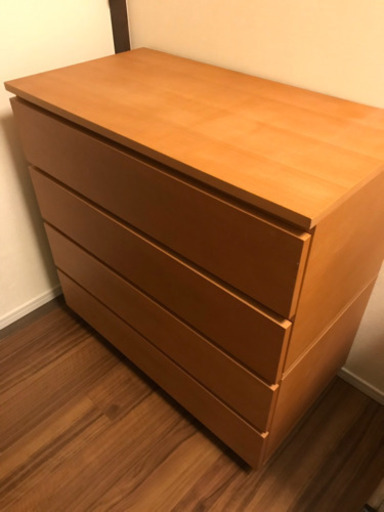 無印良品 チェスト タンス 4段