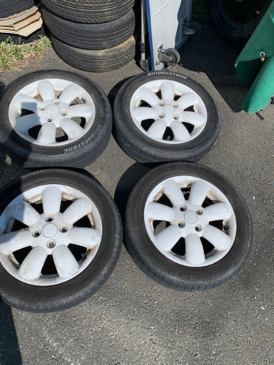 ラパンのホイルタイヤ４本