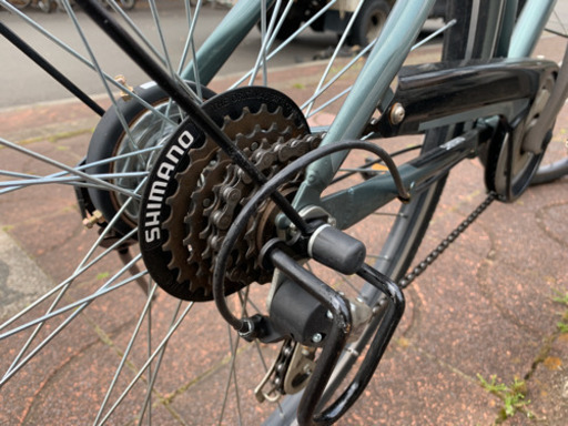 整備点検済み　スポーツタイプ自転車　27インチ　2018年式中古美品！