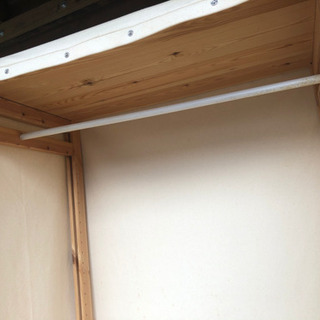 差し上げます！無印　衣装ラックの画像