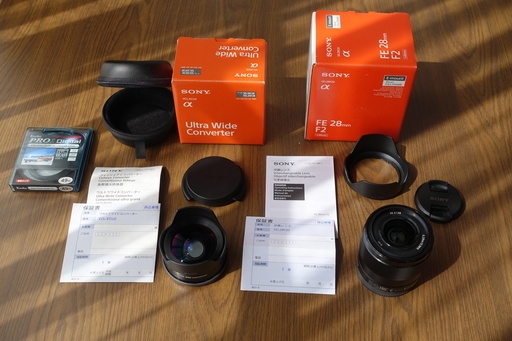 ソニー SONY VCL-ECU2 \u0026 SEL28F20