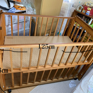 ベビーベッド中古