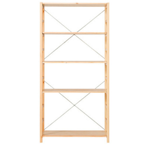 無印良品　パイン材ユニットシェルフ