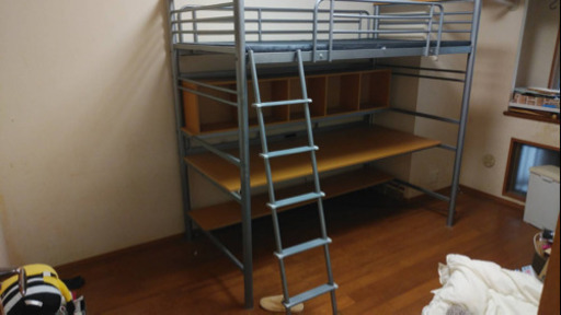 美品ロフトベッド