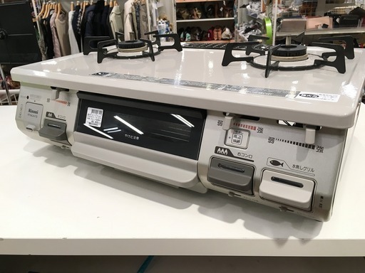 リンナイ 都市ガステーブル  2018年製造入荷しました。【トレジャーファクトリーミスターマックスおゆみ野店】